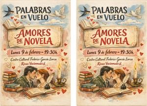 Literatura y amor: un ciclo en Rivas Vaciamadrid invita a reflexionar sobre sus vínculos en San Valentín