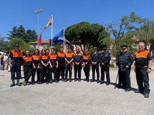 Incorporación de diez nuevos voluntarios a Protección Civil en Coslada tras completar su formación