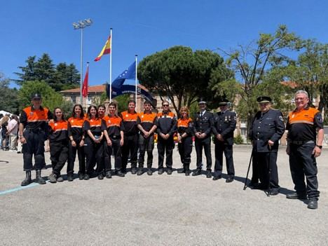 Incorporación de diez nuevos voluntarios a Protección Civil en Coslada tras completar su formación