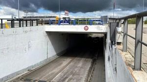 Obras urgentes en el paso inferior de la A-2 en Alcalá de Henares