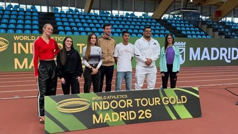 Elite mundial del atletismo se reúne en el CDM Gallur para el World Indoor Tour Gold 2026