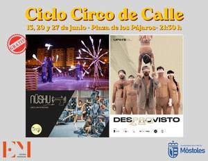 Magia y acrobacias invaden Móstoles con el Ciclo Circo de Calle este junio