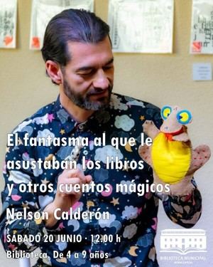 La Biblioteca de Moralzarzal cierra su ciclo de Cuentacuentos con "El fantasma al que le asustaban los libros"
