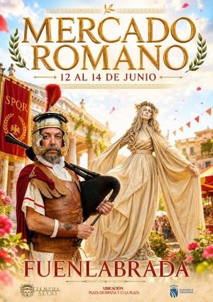 Fuenlabrada se transforma en Roma con un vibrante Mercado Romano este fin de semana