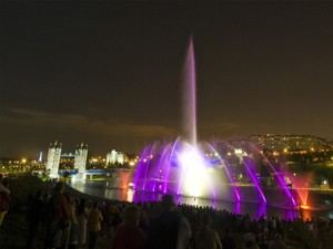 Espectáculo de agua, luz y sonido en el Parque Europa: ¡no te lo pierdas este fin de semana!