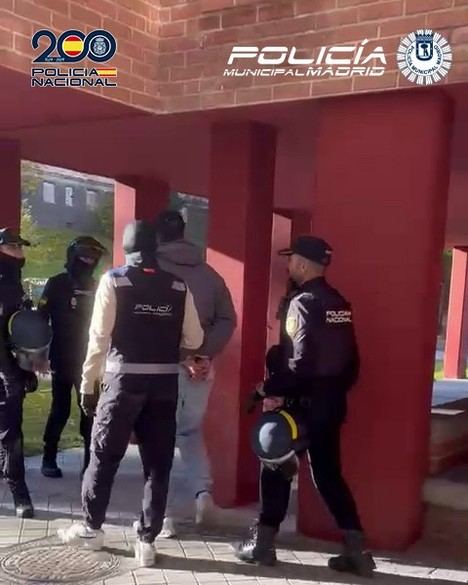 Desmantelan cuatro narcopisos en Latina y detienen a ocho personas