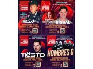 Invitaciones gratuitas para el concierto de Hombres G disponibles hoy en Torrejón a partir de las 17:00 horas