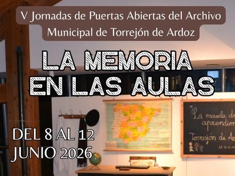 Descubre el patrimonio documental de Torrejón: jornadas de puertas abiertas del 8 al 12 de junio