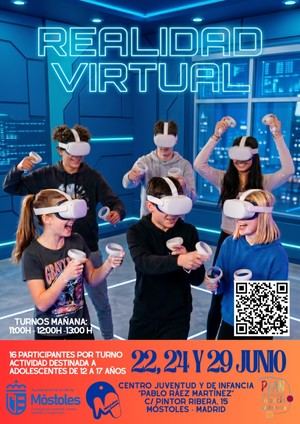 Juegos de escape room y realidad virtual para adolescentes en Móstoles durante las mañanas de junio
