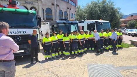 Moralzarzal inicia un ambicioso servicio de limpieza y recogida de residuos para la próxima década