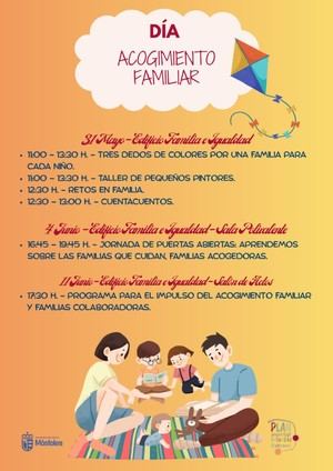 Móstoles conmemora el Día Mundial del Acogimiento Familiar con actividades gratuitas para toda la familia