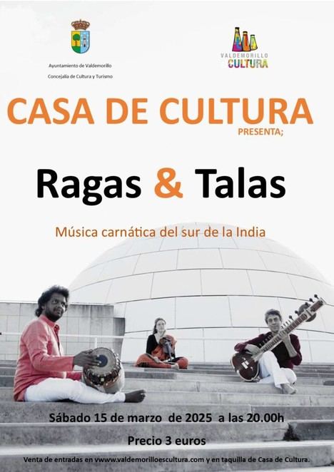 Concierto de música india 'Ragas & Talas' este sábado en el Auditorio