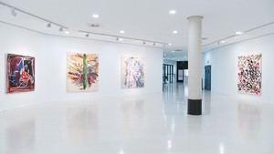 Ocho artistas internacionales presentan su visión de la pintura en "Universo en bruto" en Las Rozas