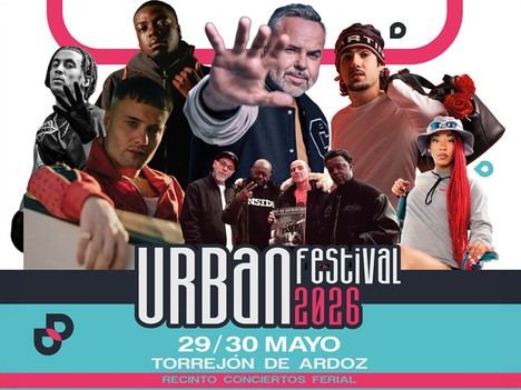 El Urban Festival 2026 arranca hoy en Torrejón de Ardoz con conciertos gratuitos de Juan Magán y otros artistas destacados